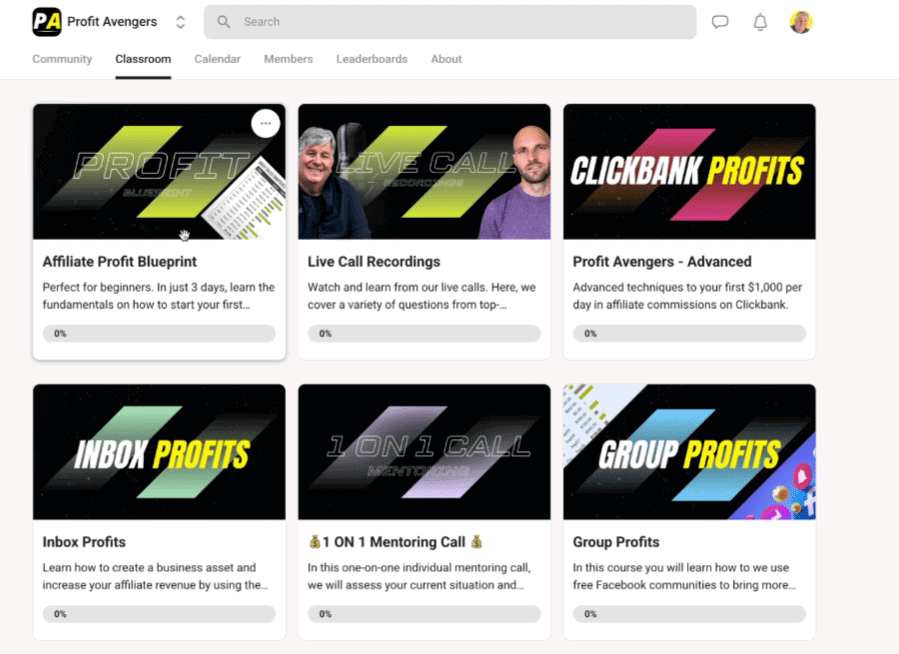 Profit Avengers Course Download
