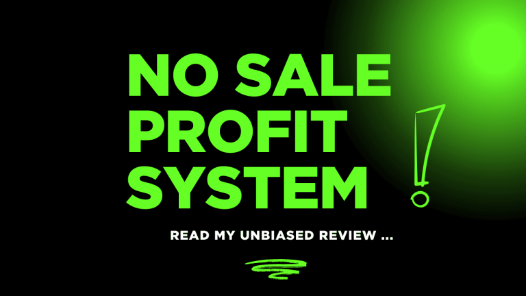 Chris Reader’s No Sale Profit System Review : Legit or Hype?