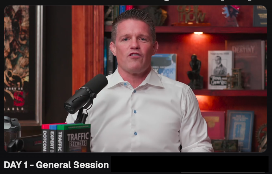 russell brunson ai secrets challenge General Session Replay Day 01
